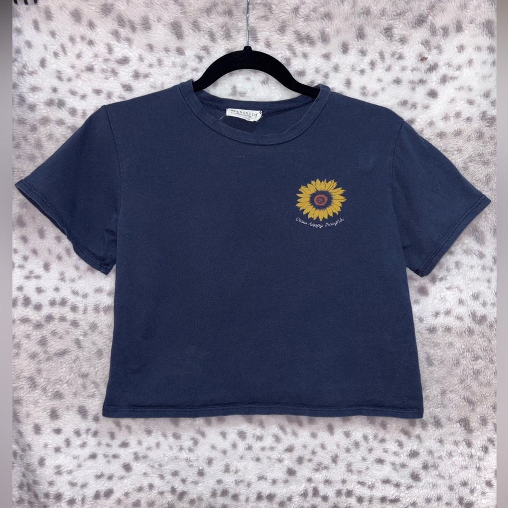 WOMENS MOONCHILD CROPPED TEE